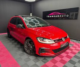 VOLKSWAGEN GOLF GTI TCR VOLKSWAGEN GOLF VII GTI TCR 2.0 TFSI DSG7 290 CV / TOIT OUVRANT / SUIVIE VW / DYNAUDIO / COCKPIT / KEYLESS GO