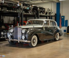 ROLLS ROYCE SILVER DAWN 1955 ROLLS-ROYCE SILVER DAWN LIGHTWEIGHT H.J. MULLINER COACHBUILT 4 DOOR SEDAN
