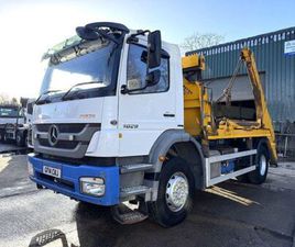 2014 MERCEDES AXOR 1829 SKIP LOADER