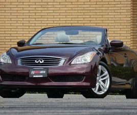 2009 INFINITI G37 G37 CONVERTIBLE 2D