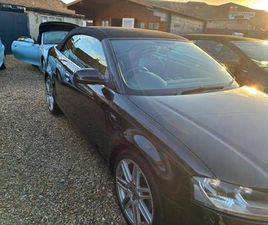 2011 AUDI A3 CABRIOLET 1.8 TFSI S LINE CONVERTIBLE 2DR PETROL MANUAL EURO 4