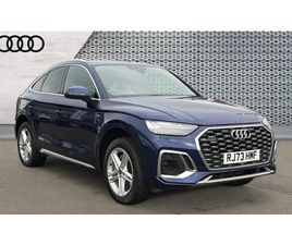 2023 AUDI Q5 SPORTBACK 50 TFSI E QUATTRO S LINE 5DR S TRONIC