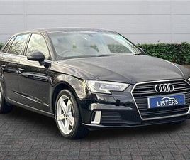 2017 AUDI A3 1.4 TFSI SPORT 5DR S TRONIC HATCHBACK PETROL AUTOMATIC