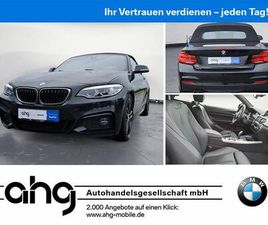 BMW 230I CABRIO M SPORT NAVI KLIMA PDC LEDER HARMAN