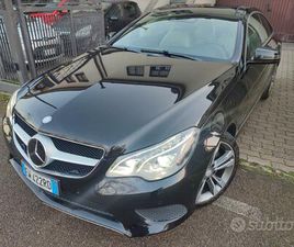 MERCEDES E200 BENZINA 2014 COUPE EURO6 LEGGERE BEN