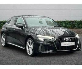 AUDI A3 2024 AUDI A3 30 TFSI S LINE 5DR S TRONIC HATCHBACK PETROL AUTOMATIC