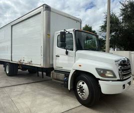 HINO MOTORS 258 2016 HINO 258 20 FT BOX LIFTGATE