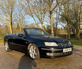 SAAB 9-3 CABRIOLET 2006 (06) - 1.8T VECTOR 2DR AUTO