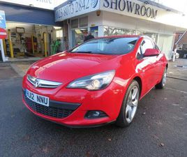 2012 VAUXHALL ASTRA GTC 1.6T 16V SRI 3DR HATCHBACK PETROL MANUAL