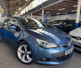 VAUXHALL ASTRA GTC VAUXHALL ASTRA GTC 1.4I TURBO SRI EURO 6 (START/STOP) 3DR PETROL MANUAL