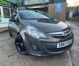 2013 VAUXHALL CORSA 1.2 LIMITED EDITION 3DR HATCHBACK PETROL MANUAL