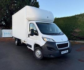 PEUGEOT BOXER PEUGEOT BOXER 2.2 BLUEHDI 335 BUILT FOR BUSINESS L4 EURO 6 (START/STOP) 3DR DIESEL MANUAL