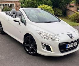 2013 PEUGEOT 308 2.0 HDI 163 ROLAND GARROS 2DR [SAT NAV] CONVERTIBLE DIESEL MANUAL