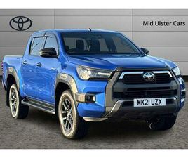 TOYOTA HILUX DOUBLE CABINE TOYOTA HILUX INVINCIBLE X PICKUP'S 2.8 D-4D INVINCIBLE X AUTO 4WD EURO 6 (START/STOP) 4DR