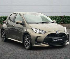 TOYOTA YARIS 2022 TOYOTA YARIS 1.5 HYBRID DESIGN 5DR CVT HATCHBACK PETROL/ELECTRIC AUTOMATIC