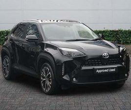 TOYOTA YARIS CROSS 2022 TOYOTA YARIS CROSS 1.5 HYBRID EXCEL 5DR CVT HATCHBACK PETROL/ELECTRIC AUTOMATIC