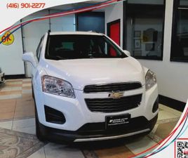 2013 CHEVROLET TRAX 1LT LOW KMS/NO ACCIDENTS/BLUETOOTH
