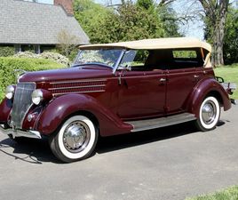1936 FORD 68 V8 DELUXE PHAETON. FRAME-OFF RESTORATION