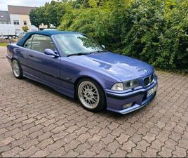 BMW E36 328I CABRIO INDIVIDUAL VEILCHENBLAU