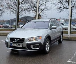 VOLVO XC 70, CENA 11 250 €. 146 TUKST ORIĢINĀLAIS NOBRAUKUMS. D5 ЛЕТНИХ VASARAS ТОЛЬКО ЗИМНИХ - SLUDINĀJUMI