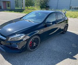 GEPFLEGTER MERCEDES BENZ A45 AMG IN SCHWARZ ZU VERKAUFEN