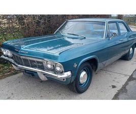1965 CHEVROLET BEL AIR VERT FONCÉ MANUEL, 4 VITESSES COND...