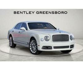CERTIFIED 2017 BENTLEY MULSANNE BASE