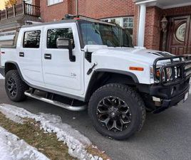 2006 HUMMER H2, SUT, WHITE/ BLACK INTERIOR, LOADED, AUTOMATIC, MINT.