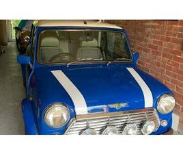 1997 ROVER MINI BLEU MANUEL, 4 VITESSES CONDUITE À DROITE...