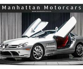 MERCEDES SLR MCLAREN 2005 MERCEDES-BENZ SLR MCLAREN V8 617HP|COLLECTRGRADE|NOACCIDNT|REDINT