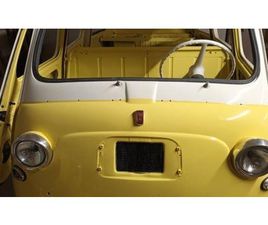 1957 FIAT 600 MULTIPLA JAUNE MANUEL, 4 VITESSES CONDUITE...
