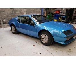 1980 RENAULT ALPINE GTA BLEU MANUEL, 5 VITESSES CONDUITE...