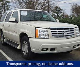 CADILLAC ESCALADE USED 2002 CADILLAC ESCALADE