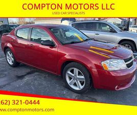 DODGE AVENGER USED 2008 DODGE AVENGER SXT 4DR SEDAN