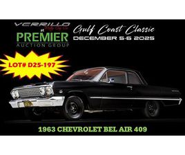 1963 CHEVROLET BEL AIR FOR SALE