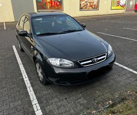 DAEWOO LACETTI 1.6 SCHWARZ 2006 – NUR 148.090 KM, AUS RENTNERHAND