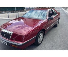 CHRYSLER LE BARON 1992 CHRYSLER LE BARON ROUGE FONCÉ MANUEL, 5 VITESSES CON...