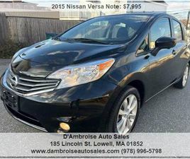 2015 NISSAN VERSA NOTE SL 4DR HATCHBACK, LOW LOW MILES!!!!