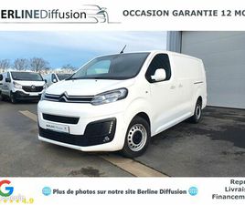 21900 TTC CITROËN JUMPY FOURGON XL 2.0 L BLUEHDI 180 S&S EAT8 DRIVER / ATTELAGE / DOUBLE PORTE / GARANTIE 12 MOIS