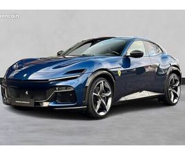 FERRARI PUROSANGUE V12 6.5 725 CH - FULL PACK CARBONE - TOIT PANO - MALUS INCLUS