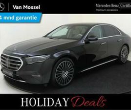 MERCEDES CLASSE E MERCEDES-BENZ E-KLASSE EXCLUSIVE LINE PREMIUM/ 20 INCH/ BEIG — MERCEDES-BENZ — MARKTPLAATS