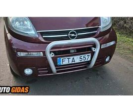 OPEL VIVARO 2004 M KELEIVINIS MIKROAUTOBUSAS | SKELBIMAS | 0138451313