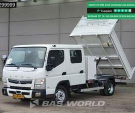 MITSUBISHI CANTER 3C15 3.0L KIPPER MET KIST DUBBEL CABINE DU — BESTELAUTO'S — MARKTPLAATS