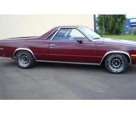 1984 CHEVROLET EL CAMINO ROUGE FONCÉ AUTOMATIQUE, 4 VITES...