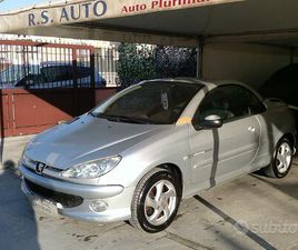 PEUGEOT 206 1.6 16V CC SOLO KM112000 FULL