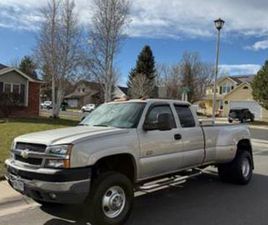 CHEVROLET SILVERADO 3500 EXTENDED CAB 2004 CHEVROLET 3500 HD EXTENDED CAB · 4X4 6.6 TURBO DIESEL