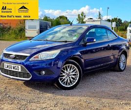 FORD FOCUS CC FORD FOCUS CC 1.6 CC-1 CONVERTIBLE 2DR PETROL MANUAL (169 G/KM, 99 BHP)