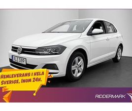 VOLKSWAGEN POLO 1.0 TSI FARTHÅLLARE BLUETOOTH LÅG SKATT
