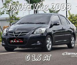 2008 TOYOTA VIOS 1.5 G SEDAN (TDP 9 JUTA) SUDAH KEYLESS & RETRACTABLE MIRROR