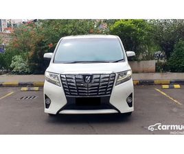 2017 TOYOTA ALPHARD 2.5 G MPV ATPM PILOT SEAT NIK 2016 LOW KM GARANSI